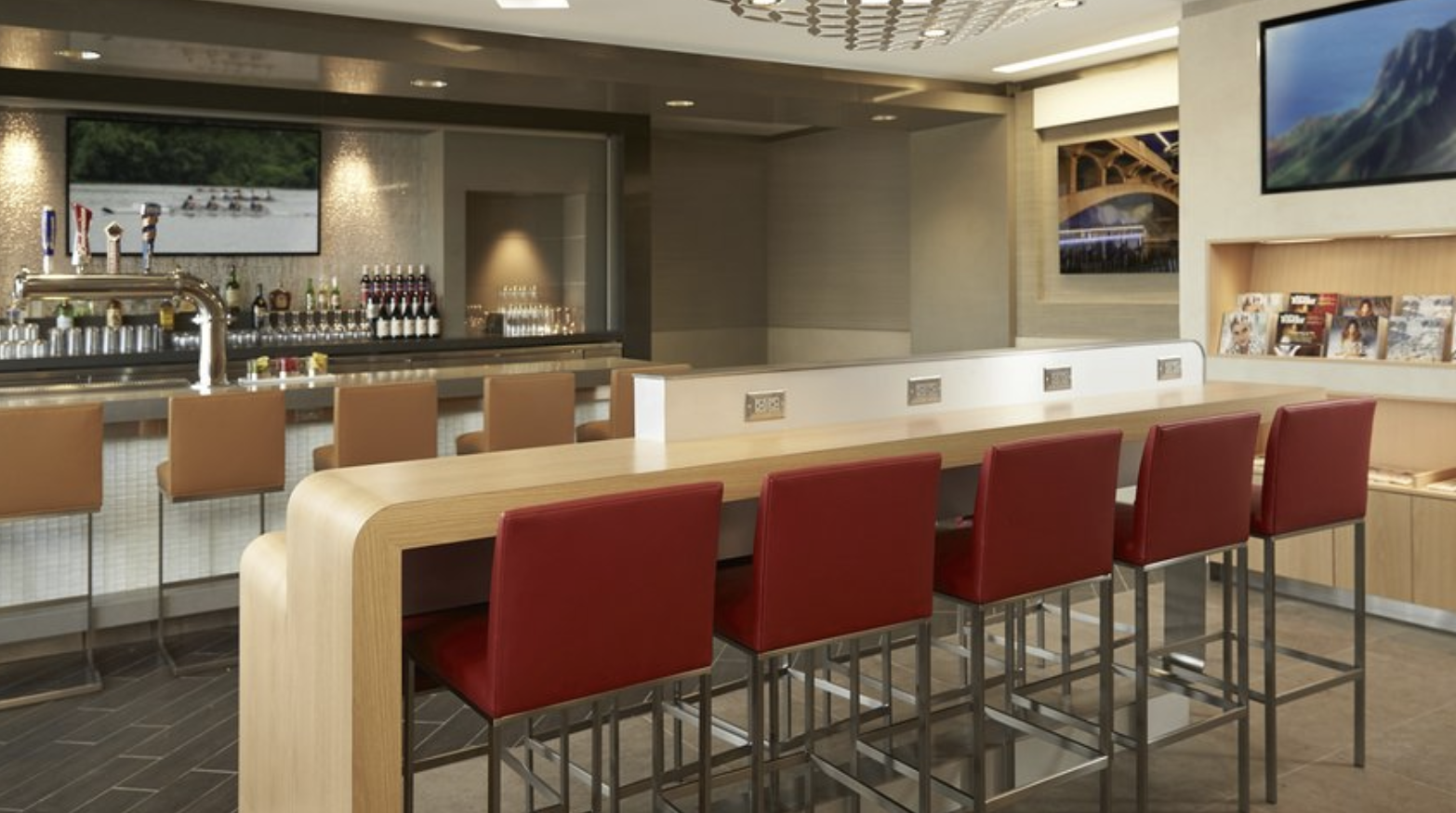 美国航空将在费城国际机场开设最高档级别的贵宾休息室